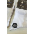 Fehér pamut zoknik - unisex - minta nélküli (felnőtt méret)