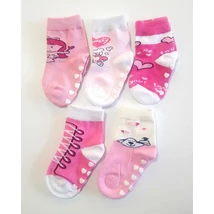 csúszásgátlós babazokni lányoknak