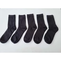 férfi pamut zokni fekete